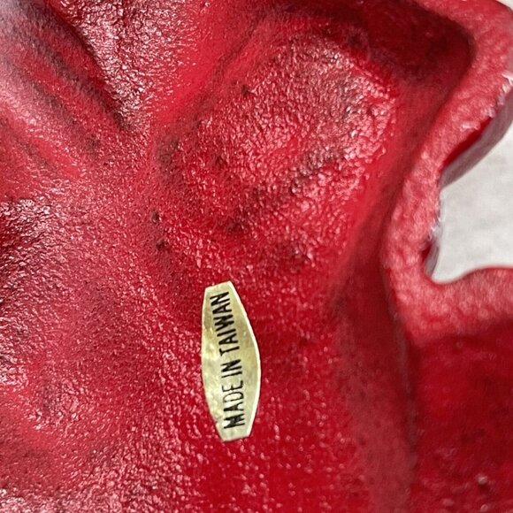 Lillian Vernon Cast Iron Christmas Santa Claus Stocking Holder Hanger Vtg 1990 - Picture 10 of 14